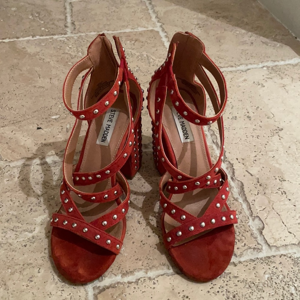 Steve madden studded heels